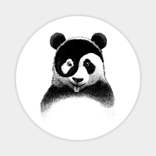 Yin Yang Panda Magnet